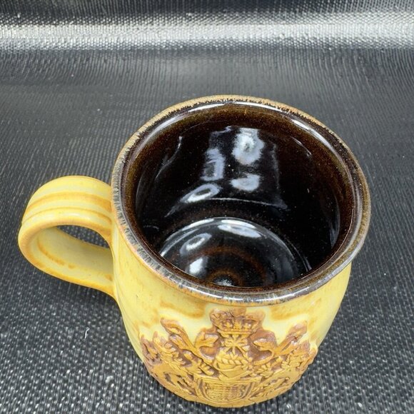 Handcrafted Stonebridge Stoneware Pottery Mug With English Crest Coffee Mug Cup - Picture 10 of 12